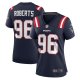 Women's New England Patriots Sam Roberts Nike Navy Game Player Jersey