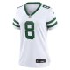 Women's New York Jets Aaron Rodgers Nike Legacy White Game Jersey