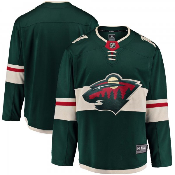 Youth Minnesota Wild Fanatics Green Breakaway Home Jersey