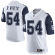 Nike Dallas Cowboys #54 Randy White White Men's Stitched NFL Limited Rush Jersey