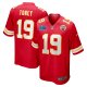 Men's Kansas City Chiefs Kadarius Toney Nike Red Super Bowl LVII (2022 Season) Patch Game Jersey