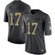 Washington Redskins #17 Doug Williams Men's Nike Limited Black 2016 Salute to Service NFL Jersey