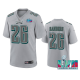 Men's Philadelphia Eagles Miles Sanders Gray Super Bowl LVII Atmosphere Jersey