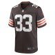 Men's Cleveland Browns Ronnie Hickman Nike  Brown Team Game Jersey