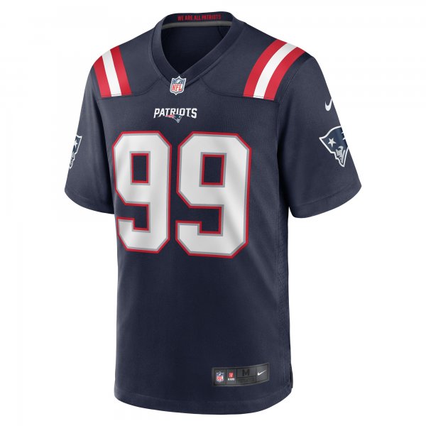 Men's New England Patriots Jamie Collins Sr. Nike Navy Home Game Player Jersey