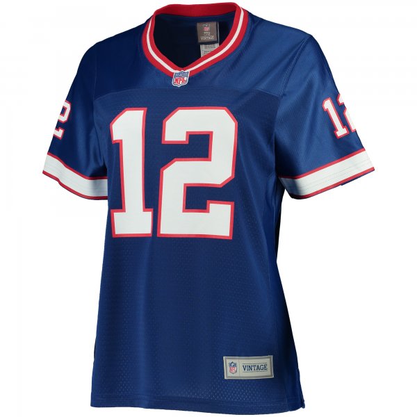 Women's Buffalo Bills Jim Kelly NFL Pro Line Royal Retired Player Replica Jersey