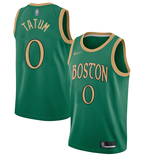 Boston Celtics #0 Jayson Tatum Green NBA Swingman City Edition 2019/20 Jersey