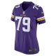 Women's Minnesota Vikings Kenny Willekes Nike Purple Game Jersey