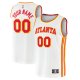 Men's Atlanta Hawks Fanatics White Fast Break Custom Replica Jersey - Association Edition