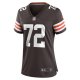 Women's Cleveland Browns Ty Nsekhe Nike  Brown  Game Jersey