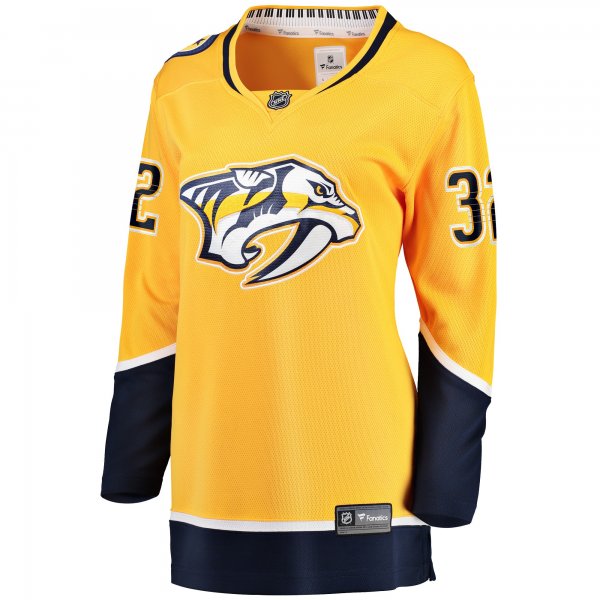 Women's Nashville Predators Kevin Lankinen Fanatics Gold Home Breakaway Player Jersey