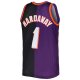 Men's Phoenix Suns Penny Hardaway Mitchell & Ness Purple/Black Hardwood Classics 1999/00 Split Swingman Jersey