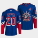 Men's New York Rangers #20 Chris Kreider Blue 2022 Reverse Retro NHL Jersey