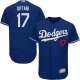 Men's Los Angeles Dodgers #17 Shohei Ohtani Blue Stitched MLB Flex Base Nike Jersey