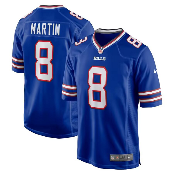 Men's Buffalo Bills #8 Sam Martin Nike Royal Limited Player NFL Jersey