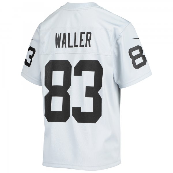 Youth Las Vegas Raiders Darren Waller Nike Silver Inverted Team Game Jersey