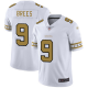 New Orleans Saints #9 Drew Brees White Men's Stitched NFL Limited Team Logo Fashion Jersey