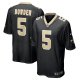 Men's New Orleans Saints Lynn Bowden Jr. Nike  Black Team Game Jersey