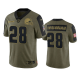 Cleveland Browns Jeremiah Owusu-Koramoah Olive 2021 Salute To Service Men's Limited NFL Jersey