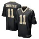 Men's New Orleans Saints Cameron Dantzler Sr Nike  Black  Game Jersey