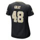 Women's New Orleans Saints J.T. Gray Nike Black Game Jersey