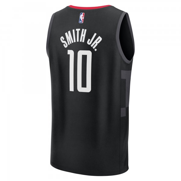 Men's Houston Rockets Jabari Smith Jr. Fanatics Black Fast Break Replica Player Jersey - Statement Edition