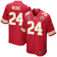 Skyy Moore #24 Kansas City Chiefs Super Bowl LVII Champions 3 Stars Men's Game Red NFL Jersey