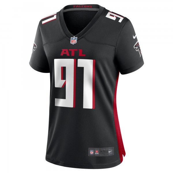 Women's Atlanta Falcons Demone Harris Nike  Black  Game Jersey