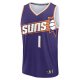 Men's Phoenix Suns Devin Booker Fanatics Purple Fast Break Replica Jersey - Icon Edition