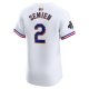 Men's Texas Rangers Marcus Semien Nike White 2024 Gold Collection Elite Player Jersey