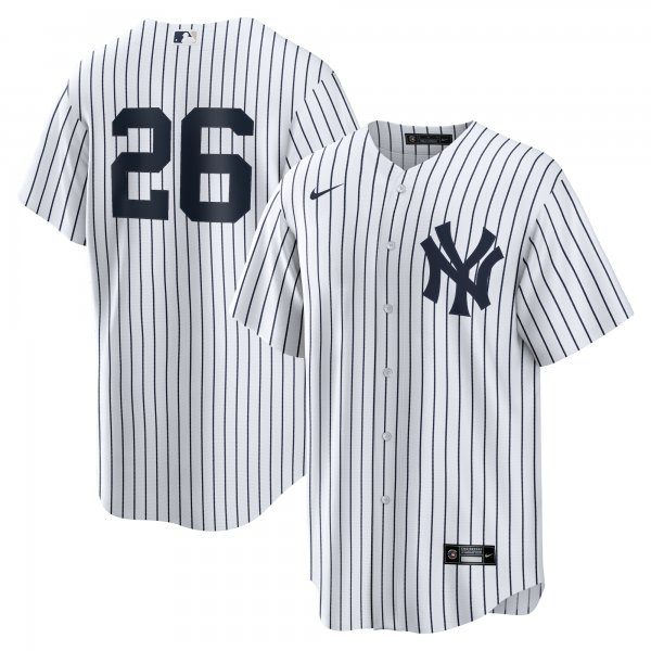 Men's New York Yankees DJ LeMahieu Nike White Home Replica Player Name Jersey