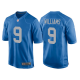 Men's Detroit Lions Jameson Williams #9 Blue 2022 NFL Draft Limited Jersey