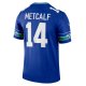 Men's Seattle Seahawks DK Metcalf Nike Royal Throwback Legend Player Jersey