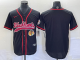 Men's Chicago Blackhawks Black Baseball Jersey