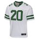 Youth New York Jets Breece Hall Nike Legacy White Game Jersey