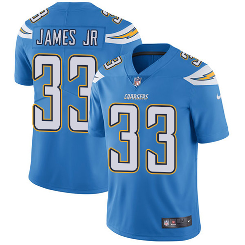 Los Angeles Chargers #33 Derwin James Jr Electric Blue Alternate Women's Stitched NFL Vapor Untouchable Limited Jersey