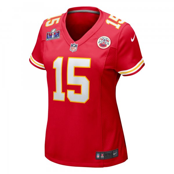 Women's Kansas City Chiefs Patrick Mahomes Nike Red Super Bowl LVIII Game Jersey