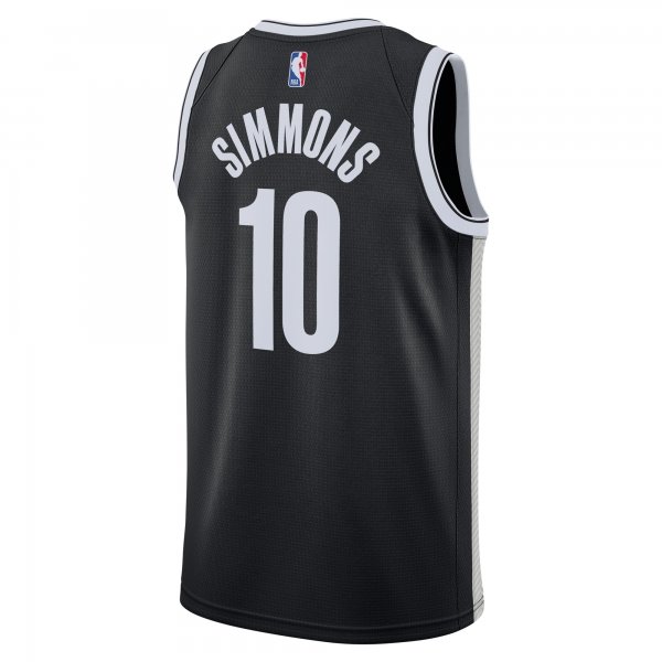 Brooklyn Nets Ben Simmons Nike Black 2021/22 Swingman Jersey - Icon Edition