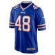 Men's Buffalo Bills Joel Wilson Nike Royal Team Game Jersey