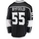 Men's Los Angeles Kings Quinton Byfield Fanatics Black Home Team Breakaway Player Jersey