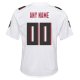 Youth Nike Atlanta Falcons White Custom Game Jersey