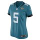 Women's Jacksonville Jaguars Andre Cisco Nike Teal Game Player Jersey