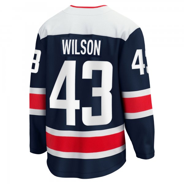 Men's Washington Capitals Tom Wilson Fanatics Navy Alternate Premier Breakaway Player Jersey