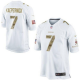 Nike San Francisco 49ers #7 Colin Kaepernick White Men's Stitched NFL Limited Salute to Service Jersey