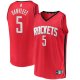 Men's Houston Rockets Fred VanVleet Fanatics Red Fast Break Replica Player Jersey - Icon Edition