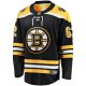 Men's Boston Bruins Oskar Steen Fanatics Black Home Breakaway Player Jersey