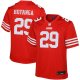 Youth San Francisco 49ers Talanoa Hufanga Nike Scarlet Game Jersey