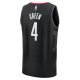 Youth Houston Rockets Jalen Green Fanatics Black Fast Break Replica Player Jersey - Statement Edition