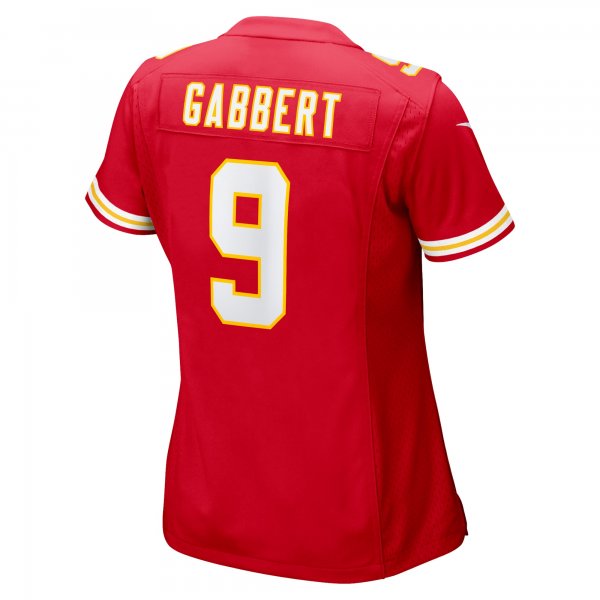 Women's Kansas City Chiefs Blaine Gabbert Nike Red Game Jersey