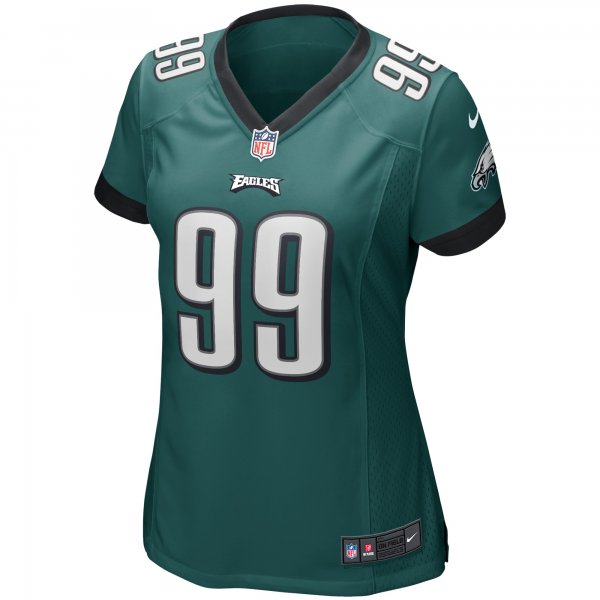 Women's Philadelphia Eagles Jerome Brown Nike Midnight Green Game Retired Player Jersey